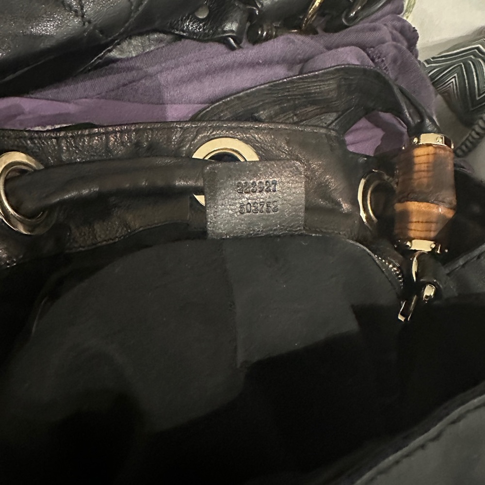 Gucci Black Leather Hobo Bag - Picture 7 of 8